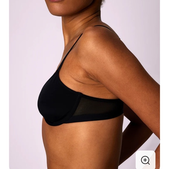 PARADE Black T Shirt Dream Triangle Mesh Bra NEW NEVER WORN ✨ 50% OFF BUNDLES ✨ - Picture 3 of 6